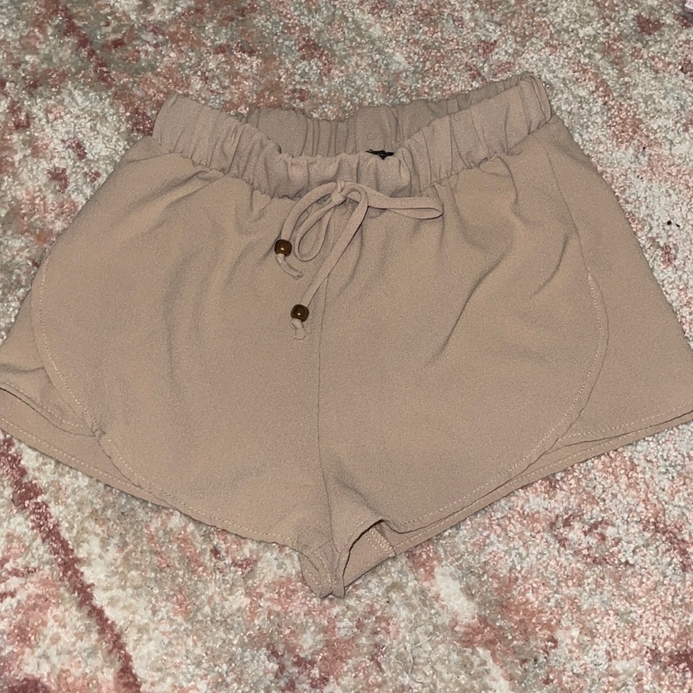 Tan Comfy Shorts